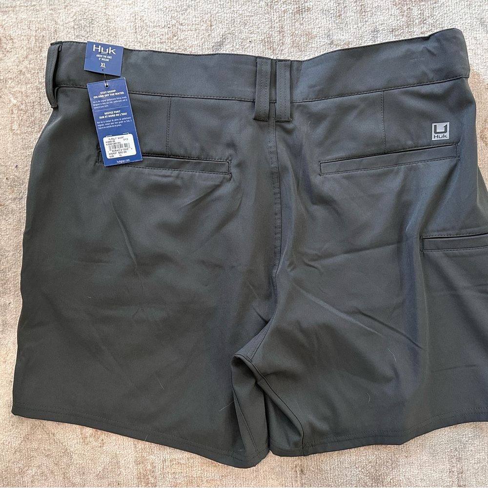 NWT Men's HUK Pursuit Performance 6” Shorts Sz XL - Picture 3 of 3